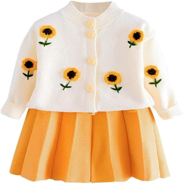 Ensemble Fille - LittleMissStyle™ - Jaune