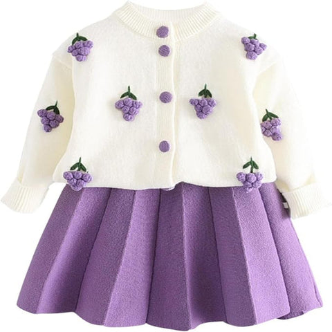 Ensemble Fille - LittleMissStyle™ - Mauve